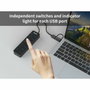 Equip Hub USB-C 7 Puertos USB 3.2 Gen 1 con Interruptores Individuales