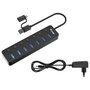 Equip Hub USB-C 7 Puertos USB 3.2 Gen 1 con Interruptores Individuales