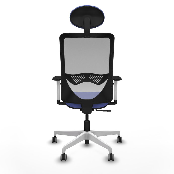 PIQUERAS Y CRESPO Silla de oficina Zulema con mecanismo Sincro, Azul claro y Gris PIQUERAS Y CRESPO Silla de oficina Zulema con mecanismo Sincro, Azul claro y Gris