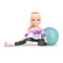 Famosa Nac76000 Muñeca Nancy Yoga Class - La Muñeca Más Flexible con 16 Puntos de Articulación y Pelota de Fitness