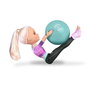 Famosa Nac76000 Muñeca Nancy Yoga Class - La Muñeca Más Flexible con 16 Puntos de Articulación y Pelota de Fitness