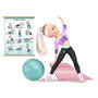 Famosa Nac76000 Muñeca Nancy Yoga Class - La Muñeca Más Flexible con 16 Puntos de Articulación y Pelota de Fitness
