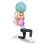 Famosa Nac76000 Muñeca Nancy Yoga Class - La Muñeca Más Flexible con 16 Puntos de Articulación y Pelota de Fitness