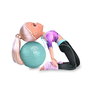 Famosa Nac76000 Muñeca Nancy Yoga Class - La Muñeca Más Flexible con 16 Puntos de Articulación y Pelota de Fitness