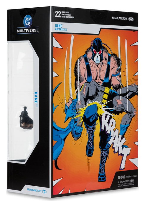 McFarlane Toys DC Multiverse Mega Figura Bane (Knightfall) Gold Label 24 cm