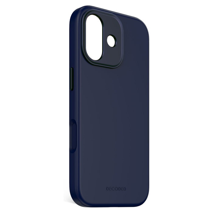 Decoded AntiMicrobial Silicone Backcover para iPhone 17 - True Navy Decoded AntiMicrobial Silicone Backcover para iPhone 17 - True Navy