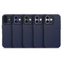 Decoded AntiMicrobial Silicone Backcover para iPhone 17 - True Navy