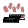 Nooves Láminas de Uñas de Gel Dusty Rose Premium Glam Cat Eye