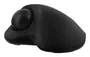 T'nB MUTRACK - Ratón Trackball Ergonómico para Mano Derecha - Cable USB Type-A + USB Type-C - Óptico 1600 DPI - Negro