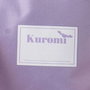 Cerdá Saquito Escolar Hello Kitty Kuromi con Kuromi, Morado, 27 x 33 x 1 cm, Recomendado +3 años