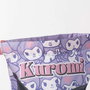Cerdá Saquito Escolar Hello Kitty Kuromi con Kuromi, Morado, 27 x 33 x 1 cm, Recomendado +3 años