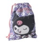 Cerdá Saquito Escolar Hello Kitty Kuromi Púrpura 27x33x1cm