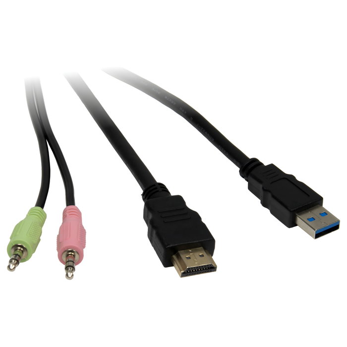 Inter-Tech IPC KVM Switch AS-41HUS HDMI