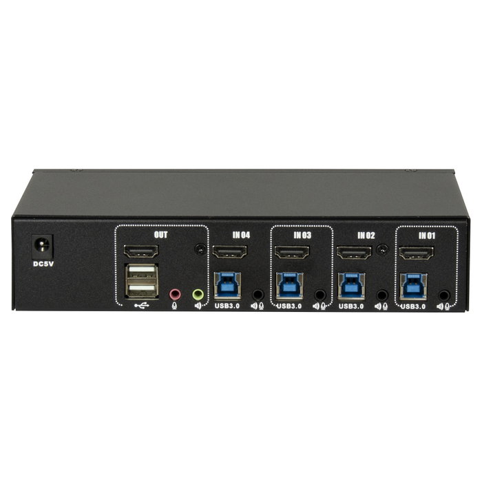 Inter-Tech IPC KVM Switch AS-41HUS HDMI