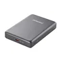 Intenso MW10000 Batería Externa Powerbank 10000 mAh, Compatible MagSafe, Carga Inalámbrica 15W y USB-C PD 20W, Gris