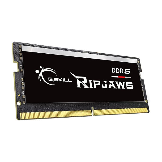 G.Skill Ripjaws 32GB DDR5 SO-DIMM 5600 MHz (F5-5600S4040A32GX1-RS) para Portátil Intel XMP 3.0, 1x32 GB