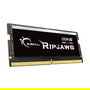 G.Skill Ripjaws 32GB DDR5 SO-DIMM 5600 MHz (F5-5600S4040A32GX1-RS) para Portátil Intel XMP 3.0, 1x32 GB