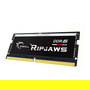 G.Skill Ripjaws 32GB DDR5 SO-DIMM 5600 MHz (F5-5600S4040A32GX1-RS) para Portátil Intel XMP 3.0, 1x32 GB