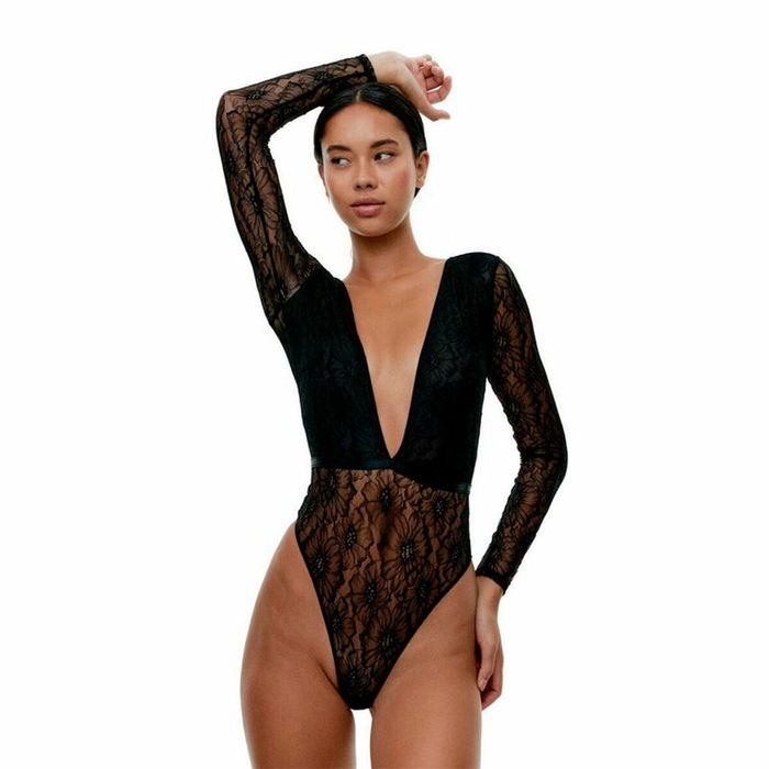 Body Black Limba Long Sleeve Sade Negro