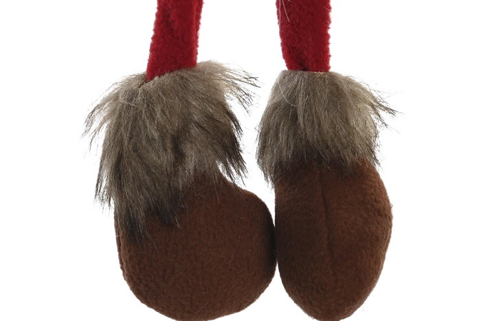 DKD Home Decor Figura Navidad Tradicional Rojo 11 x 55 x 15 cm