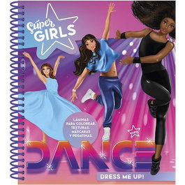 IMAGILAND Libro Super Girls Dance