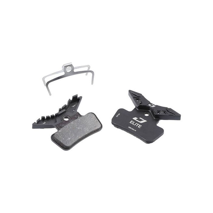 Jagwire Elite Cooling Juego de pastillas de freno semimetálicas compatibles con SRAM G2 Ultimate, RSC, RS y R Jagwire Elite Cooling Juego de pastillas de freno semimetálicas compatibles con SRAM G2 Ultimate, RSC, RS y R
