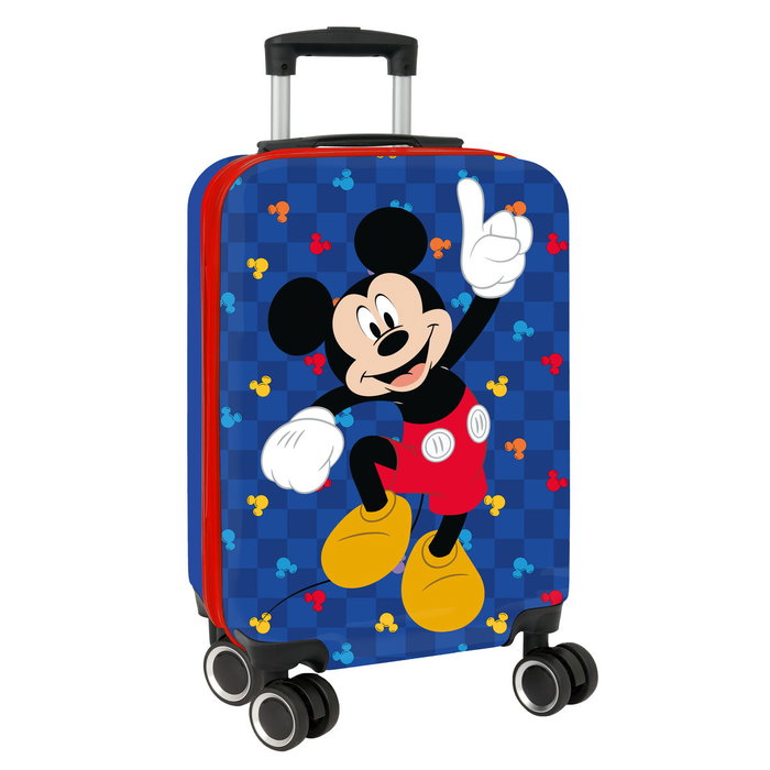 Safta Cartera escolar con carro Mickey Mouse 345x200x550 mm