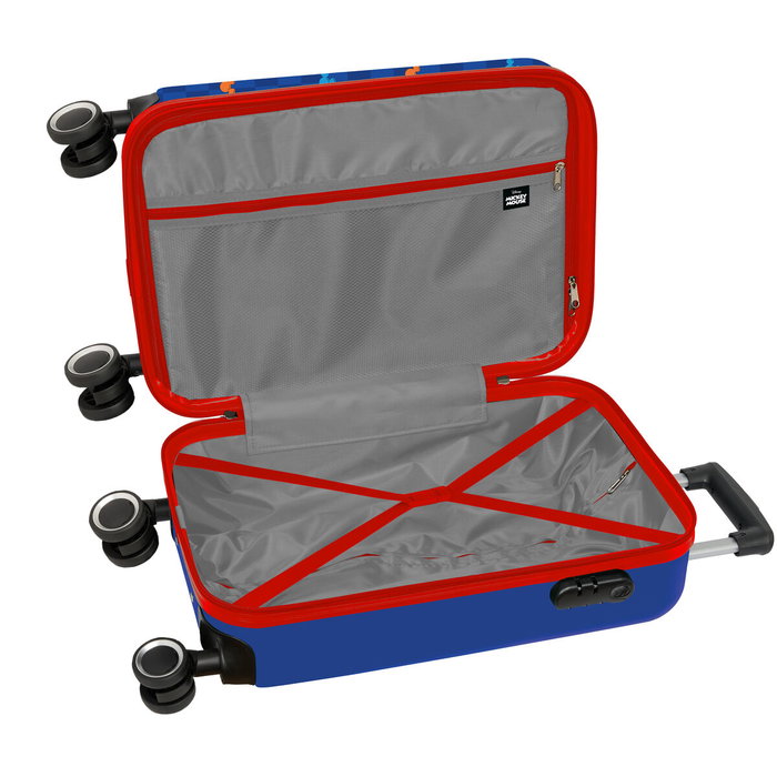 Safta Cartera escolar con carro Mickey Mouse 345x200x550 mm
