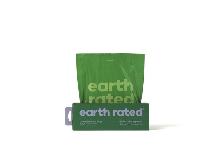 Earth Rated Rollo de Bolsas para Mascotas con Lavanda, 300 unidades Earth Rated Rollo de Bolsas para Mascotas con Lavanda, 300 unidades