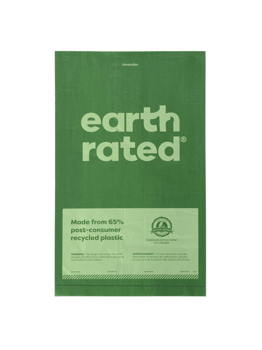 Earth Rated Rollo de Bolsas para Mascotas con Lavanda, 300 unidades Earth Rated Rollo de Bolsas para Mascotas con Lavanda, 300 unidades