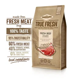 Carnilove True Fresh Perro Adulto Ternera Pienso 4 kg