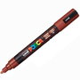 POSCA Marcador PC-5M Punta Bala Marrón Cacao (Set de 6)