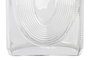 DKD Home Decor Jarrón de Cristal Transparente 22x9x23 cm