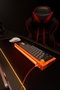 Mchose HW-Ace68 Turbo-9 Teclado mecánico inalámbrico 68 teclas RGB Naranja Layout polaco