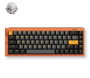 Mchose HW-Ace68 Turbo-9 Teclado mecánico inalámbrico 68 teclas RGB Naranja Layout polaco