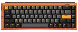 Mchose HW-Ace68 Turbo-9 Teclado mecánico inalámbrico 68 teclas RGB Naranja Layout polaco