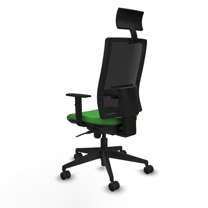 PIQUERAS Y CRESPO Silla de oficina Horna Verde con mecanismo Sincro PIQUERAS Y CRESPO Silla de oficina Horna Verde con mecanismo Sincro