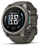 Garmin fenix 9 Correa de repuesto de silicona, Gris