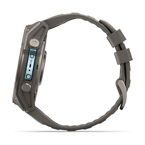 Garmin fenix 9 Correa de repuesto de silicona, Gris