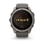 Garmin fenix 9 Correa de repuesto de silicona, Gris