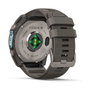 Garmin fenix 9 Correa de repuesto de silicona, Gris