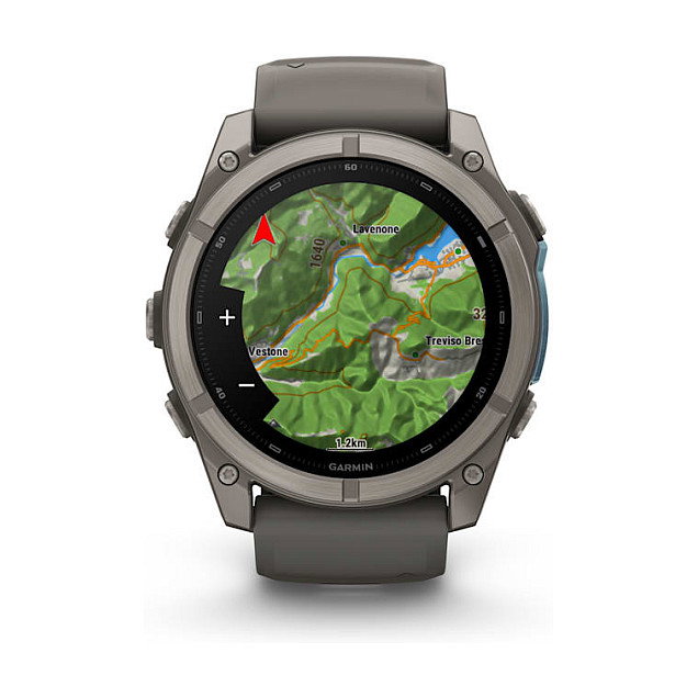Garmin fenix 9 Correa de repuesto de silicona, Gris