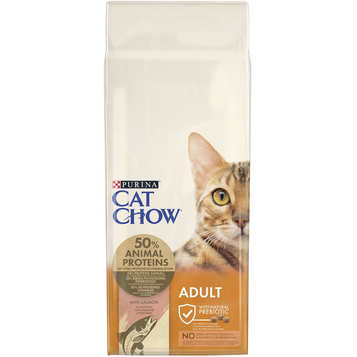 Purina CAT CHOW Adult Salmón y Atún 15 kg
