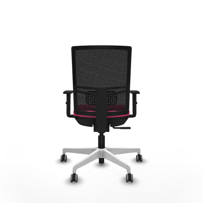 PIQUERAS Y CRESPO Silla de oficina Yunquera Rosa con mecanismo Sincro PIQUERAS Y CRESPO Silla de oficina Yunquera Rosa con mecanismo Sincro