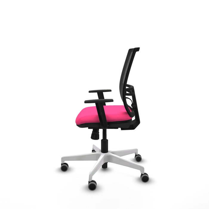 PIQUERAS Y CRESPO Silla de oficina Yunquera Rosa con mecanismo Sincro PIQUERAS Y CRESPO Silla de oficina Yunquera Rosa con mecanismo Sincro