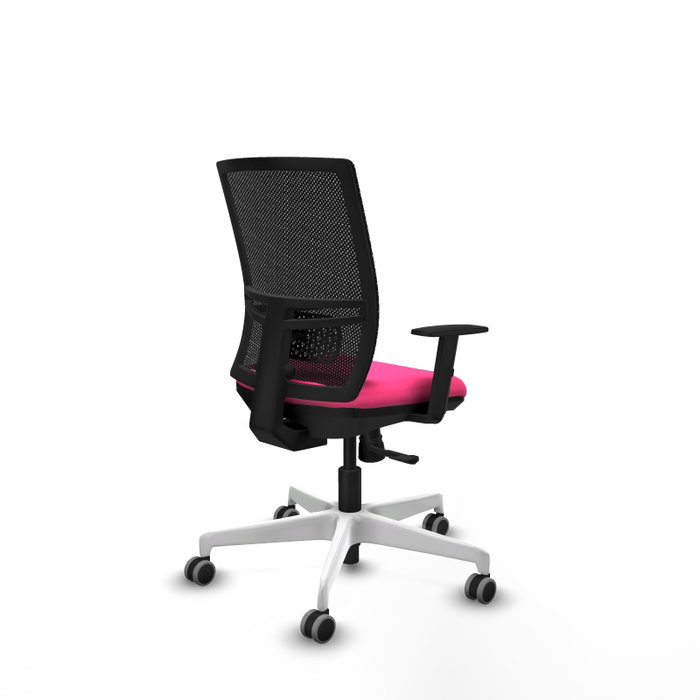 PIQUERAS Y CRESPO Silla de oficina Yunquera Rosa con mecanismo Sincro PIQUERAS Y CRESPO Silla de oficina Yunquera Rosa con mecanismo Sincro