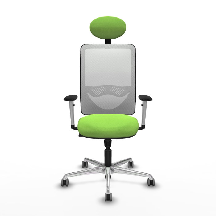 PIQUERAS Y CRESPO Silla de oficina Zulema con mecanismo Sincro, Pistacho y Blanco PIQUERAS Y CRESPO Silla de oficina Zulema con mecanismo Sincro, Pistacho y Blanco