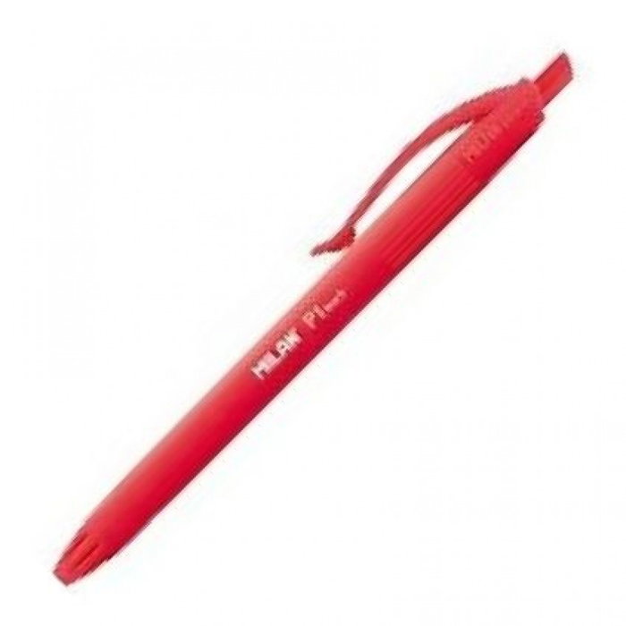 Milan P1 Touch Bolígrafo Retráctil Rojo (Caja de 25 unidades)