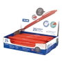 Milan Bolígrafo P1 Touch Retráctil Rojo (Set de 25)