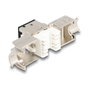 DeLOCK 88118 Módulo Keystone RJ45 hembra a LSA Cat.6A montaje sin herramientas negro, 10 piezas
